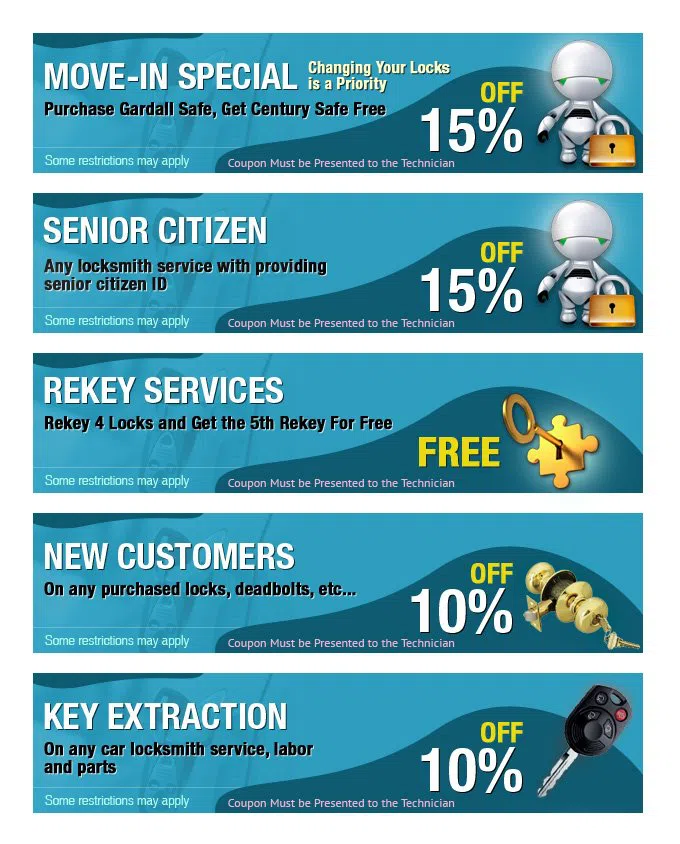 Metro Master Locksmith Ocean Grove, NJ 732-749-7416 - coupons8-set-five